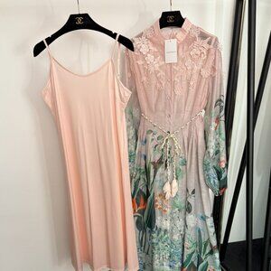 Zimmermann's new lace-embroidered long-sleeved dress